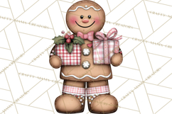 Gingerbread Bakery Clip Art, Sweet Cookie House PNG Product Image 5