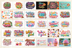 Kitchen quotes cutting board bundle Sweet chopping board PNG Product Image 2