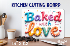 Kitchen quotes cutting board bundle Sweet chopping board PNG Product Image 4