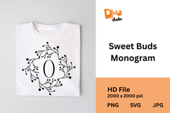 Sweet Buds Monogram Product Image 1