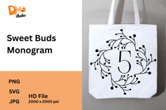 Sweet Buds Monogram Product Image 1