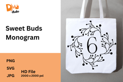 Sweet Buds Monogram Product Image 1