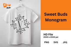 Sweet Buds Monogram Product Image 1
