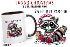 Funny Christmas Quote Clipart Sublimation PNG Product Image 1