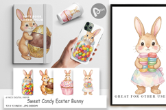 Sweet Candy Easter Digital Paper Product Image 1