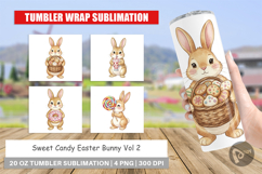 Sweet Candy Easter Bunny Tumbler Product Image 1