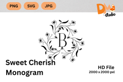 Sweet Cherish Monogram Product Image 1