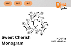 Sweet Cherish Monogram Product Image 1