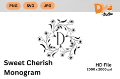 Sweet Cherish Monogram Product Image 1