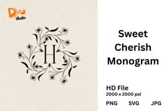Sweet Cherish Monogram Product Image 1