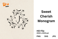 Sweet Cherish Monogram Product Image 1