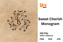 Sweet Cherish Monogram Product Image 1