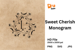 Sweet Cherish Monogram Product Image 1