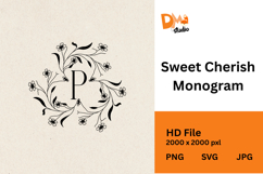 Sweet Cherish Monogram Product Image 1