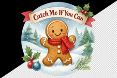 Sweet Christmas tumbler, mug wrap, clipart sublimation png Product Image 2
