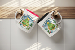 Sweet Christmas tumbler, mug wrap, clipart sublimation png Product Image 3