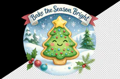 Sweet Christmas tumbler, mug wrap, clipart sublimation png Product Image 2