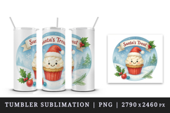 Sweet Christmas tumbler, mug wrap, clipart sublimation png Product Image 4