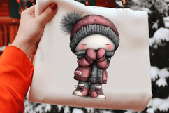 Sweet Christmas Animals PNG Sublimation Product Image 2