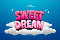 Text Effect Sweet Dream Style 3d Product Image 1