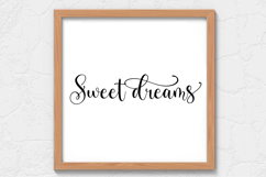 Sweet dreams SVG, Farm House Sign SVG Product Image 1