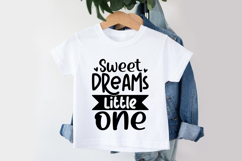 Sweet Dreams Little One SVG | Baby SVG | Newborn SVG Product Image 3