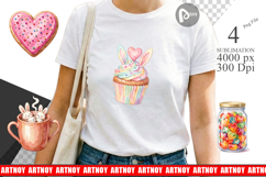 Sweet Easter Heart Treats Sublimation Product Image 1