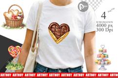 Sweet Easter Heart Treats Sublimation Product Image 1