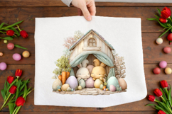 Sweet Easter House clipart Product Image 2