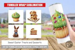 Easter Treats Desserts Tumbler Product Image 1