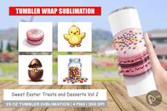 Easter Treats Desserts Tumbler Product Image 1