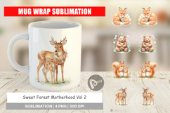Sweet Forest Motherhood Mug Wrap Product Image 1