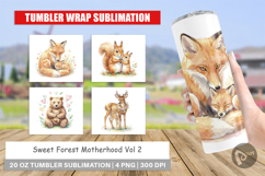 Sweet Forest Motherhood Tumbler Product Image 1