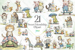 Sweet Friendship Clipart Product Image 1