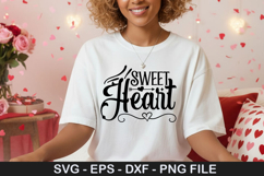 Sweet heart SVG - Valentine Design Product Image 1