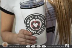 Valentine's Day Quote Teacher SVG Cricut Tshirt Mug Design. Download this Valentine's Day Quote SVG Cricut Design for your Mugs, Bags, and Tshirts. This SVG will give you Valentine's mood and is great for teacher gifts.