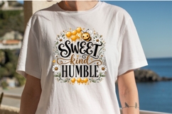 Sweet Kind Humble Cute Bumble Bee Floral Inspirational PNG Product Image 2