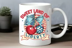 Sweet Land Of Liberty Sublimation PNG Product Image 2