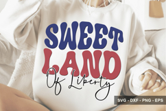 Sweet Land Of Liberty - 4th Of July Design Product Image 1