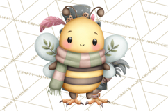 Cute Bee Clipart, Honey Bee PNG, Cute Animal Insect Png Product Image 3