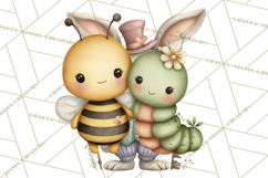 Cute Bee Clipart, Honey Bee PNG, Cute Animal Insect Png Product Image 2