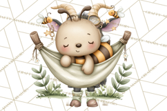 Cute Bee Clipart, Honey Bee PNG, Cute Animal Insect Png Product Image 2