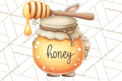 Cute Bee Clipart, Honey Bee PNG, Cute Animal Insect Png Product Image 3