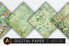 SWEET MEADOW Digital Paper Product Image 1