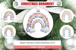 Nursery Pastel Rainbow Ornament Product Image 1