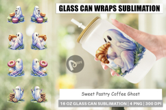 Sweet Pastry Coffee Ghost Glass Can Product Image 1