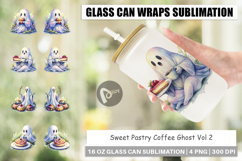 Sweet Pastry Coffee Ghost Glass Can Product Image 1