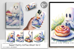 Sweet Pastry Coffee Digital Paper Product Image 1