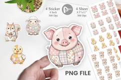 Sweet Picnic Patchwork Sticker Product Image 1