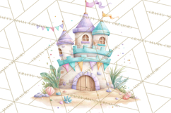 Ocean Creatures Clipart, Under The Sea Animals PNG Product Image 5